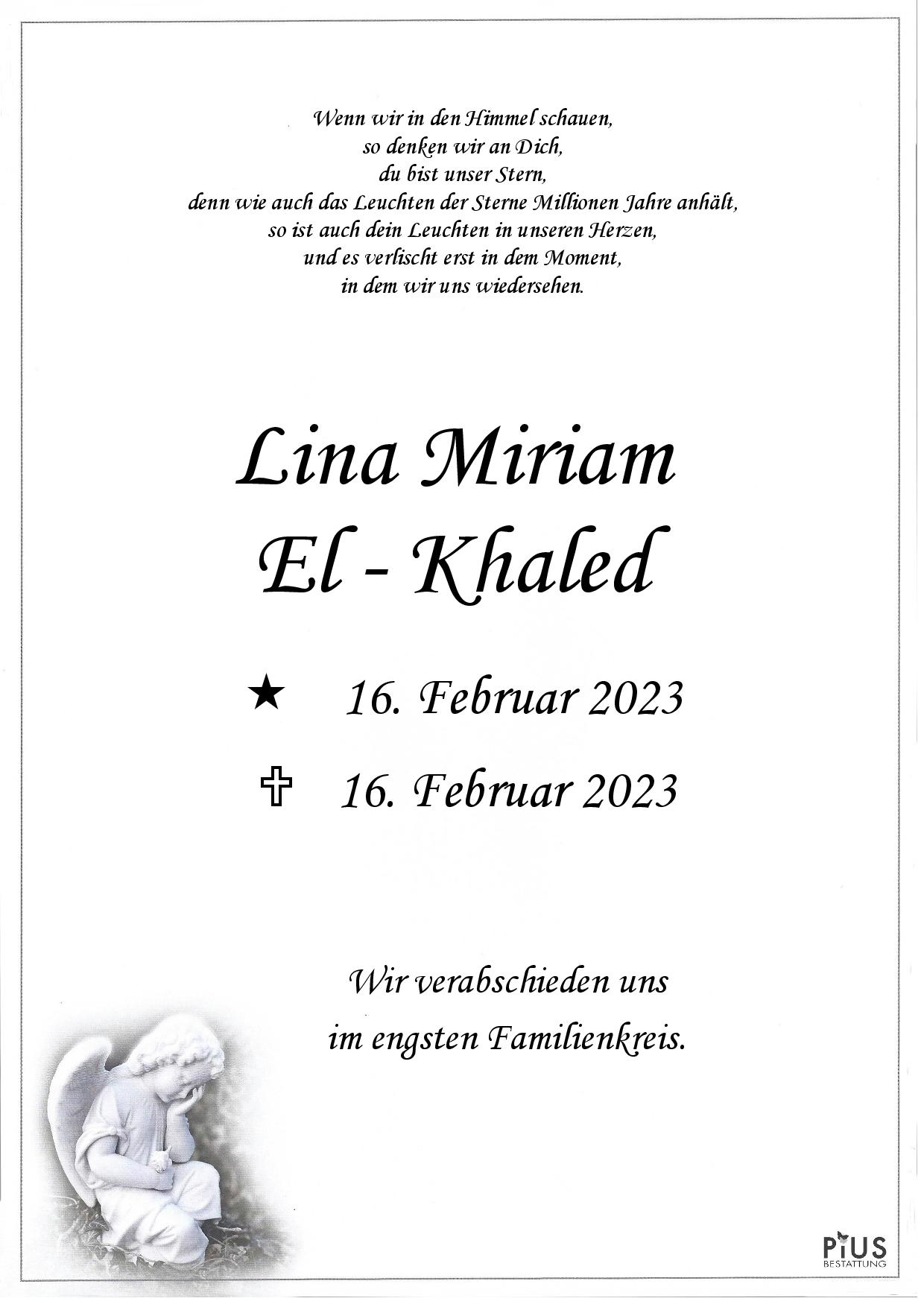 Lina Miriam El-Khaled
